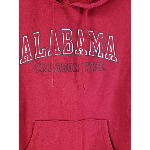 Alabama Crimson Tide Red Hoodie Sweatshirt Womens - Picture 4 of 7